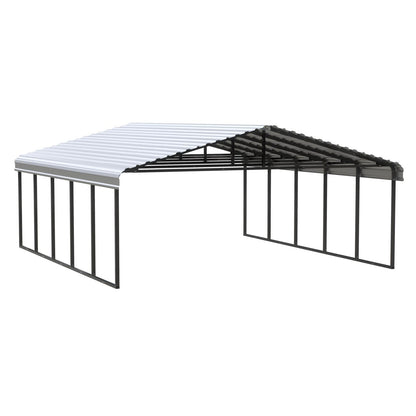 Arrow 20 x 24 x 9 Carport - Eggshell