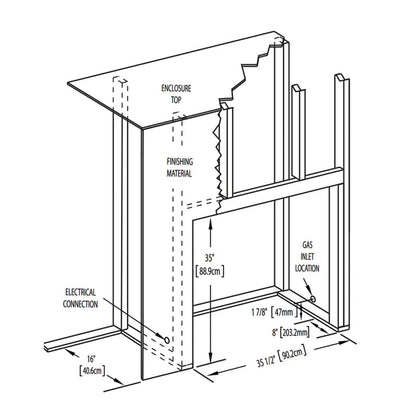 Napoleon Ascent 36 Direct Vent Natural Gas Fireplace B36NTR 1