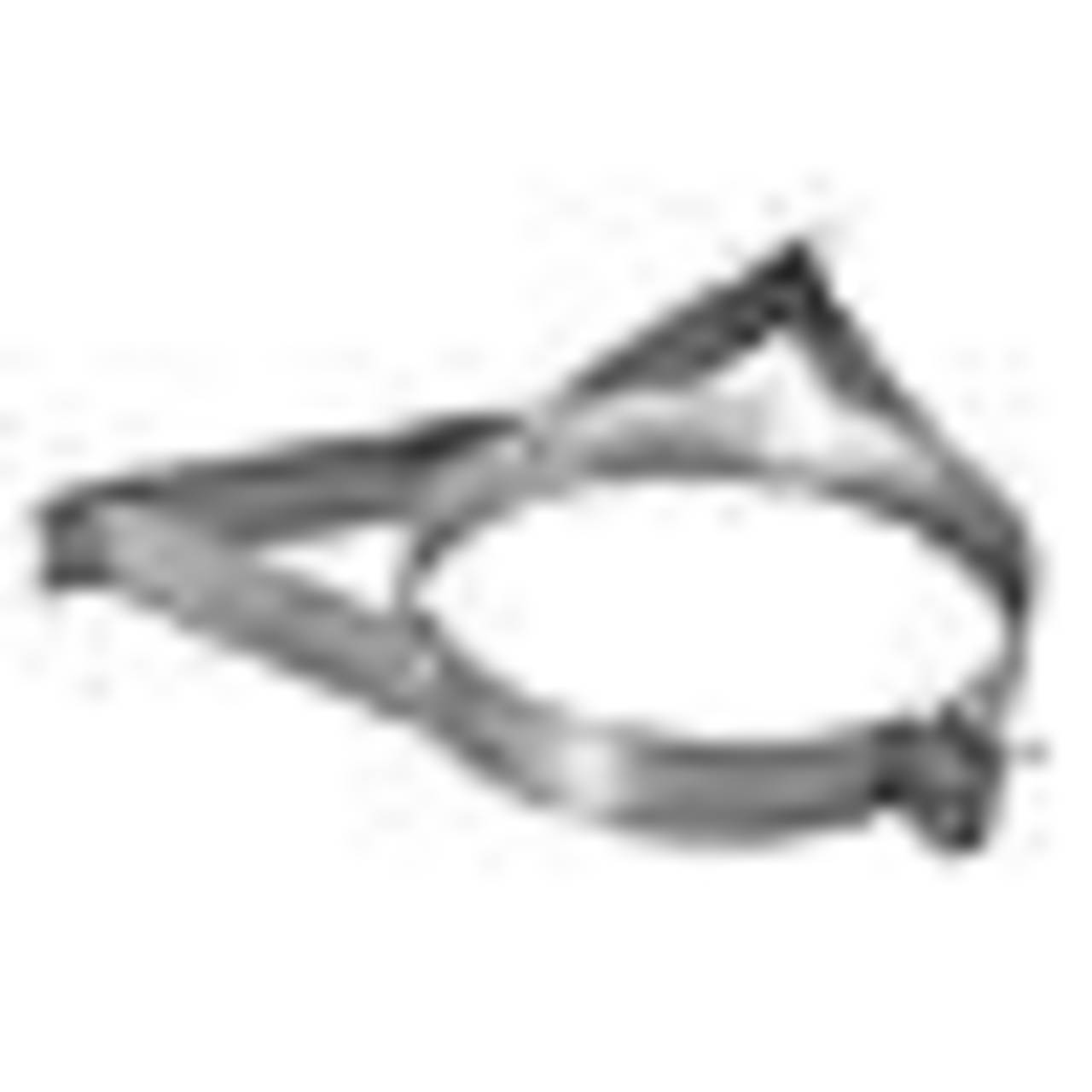 8" DuraPlus Galvanized Wall Strap - 8DP-WS