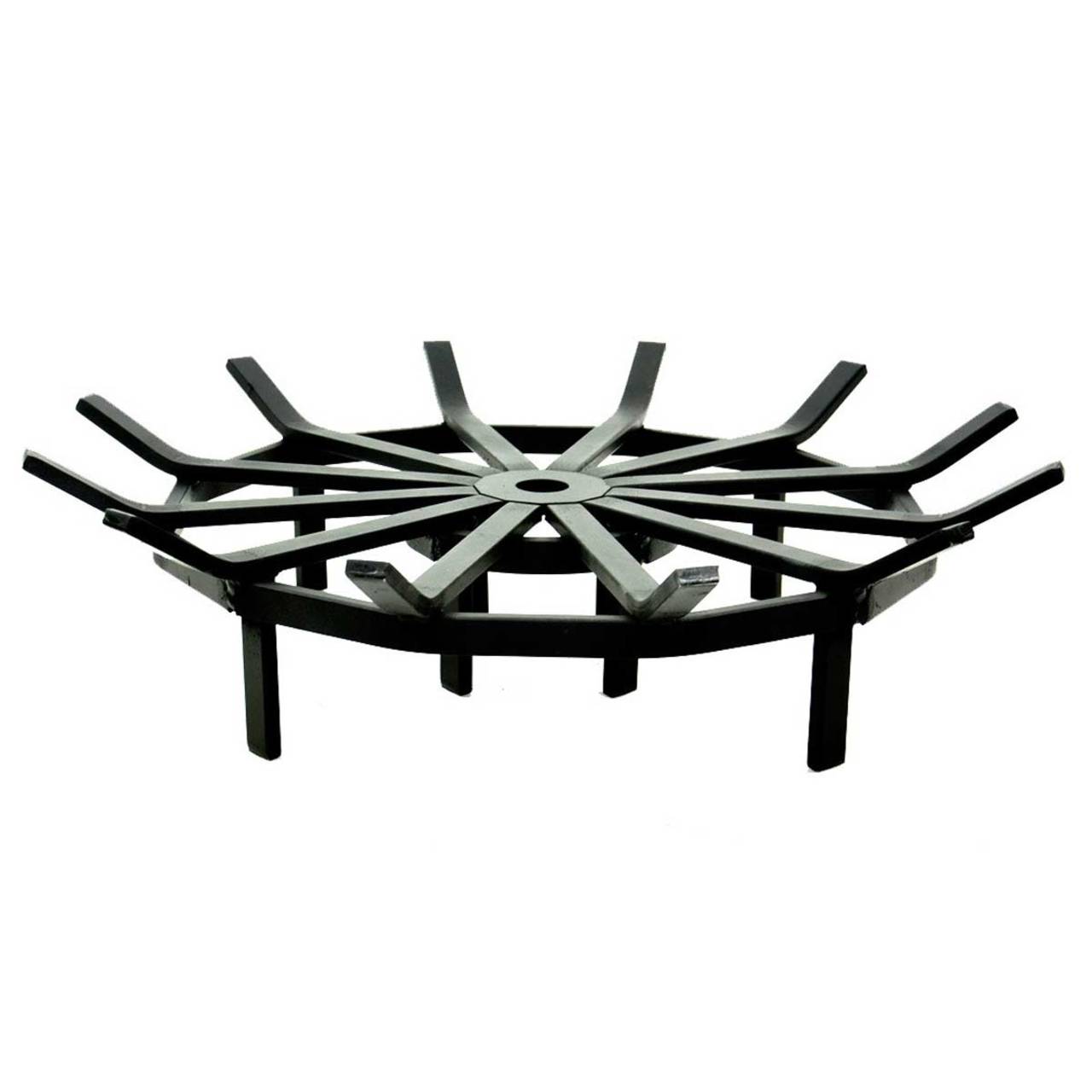 29" Black Spider Outdoor Fire Pit Grate
