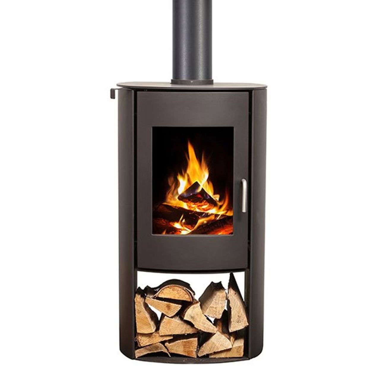 Nectre 65,000 BTU Black Wood Stove - N65