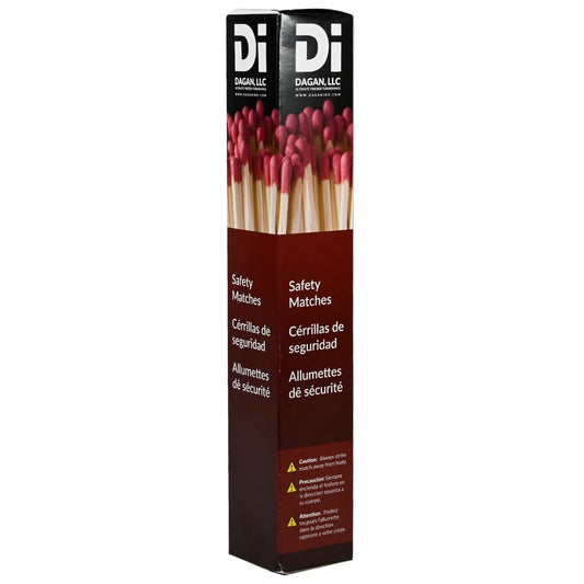 Extra Long Premium Fireplace Matches - 90 Matches Per Box