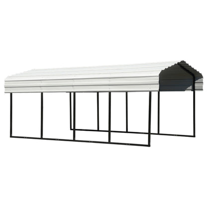 Arrow Carport 10 x 20 x 7 Ft. - Eggshell
