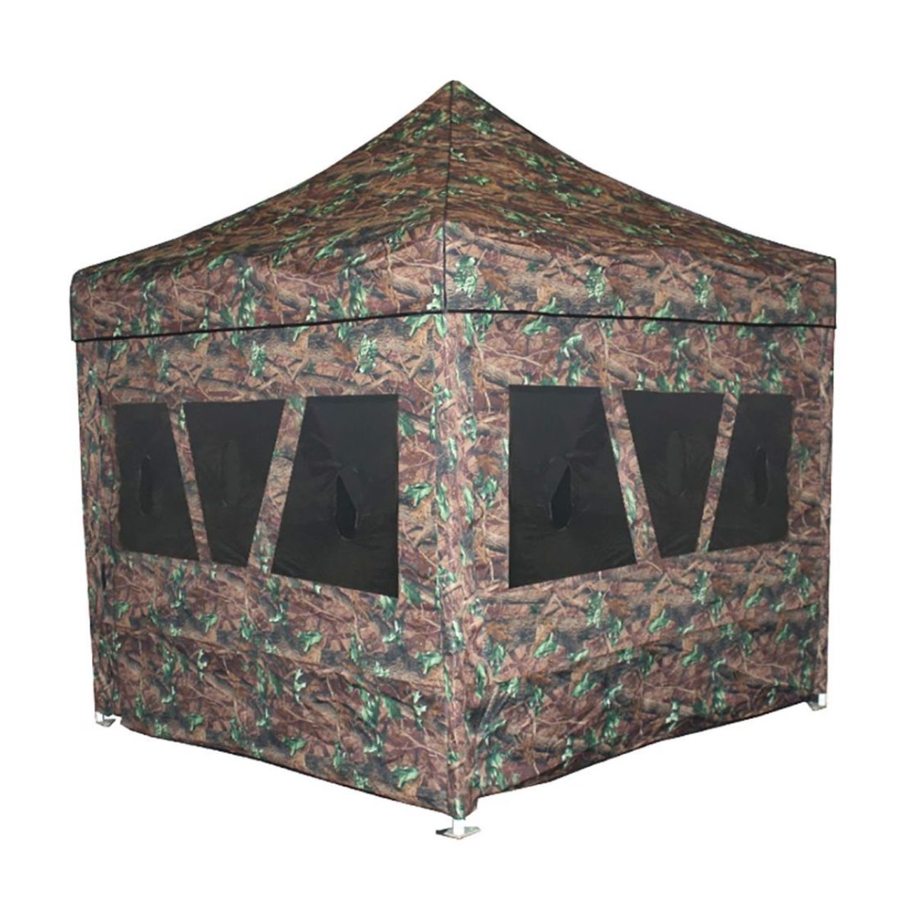 10' X 10' Hunting Blind  & Instant Pop Up Tent - Camo