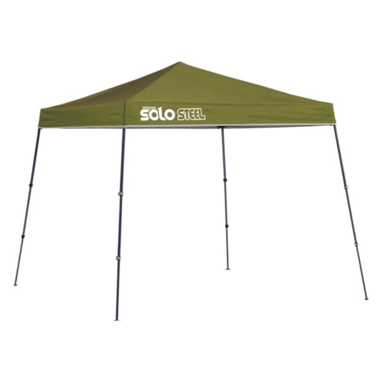 Solo Steel 50 9' x 9' Slant Leg Canopy - Olive