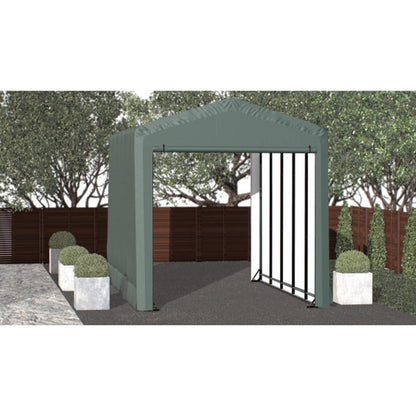 ShelterTube 14' x 23' x 16' Wind & Snow-Load Rated Garage - Green