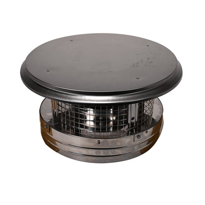 6" DuraPlus Round Chimney Cap - 6DP-VC