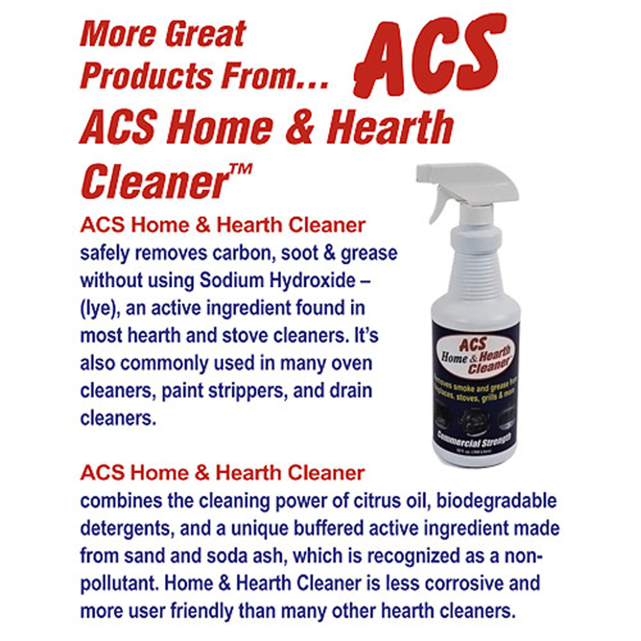 Anti-Creo-Soot Home And Hearth Cleaner