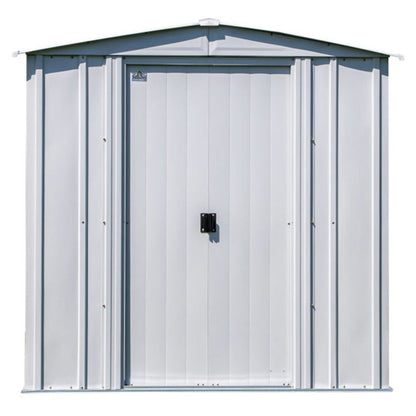 Arrow Classic Steel Storage Shed 6 x 7 Flute Gray