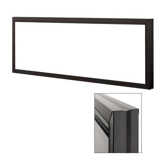 Dimplex Black Metal Trim Compatible with XLF100 - X-XLFTRIM100