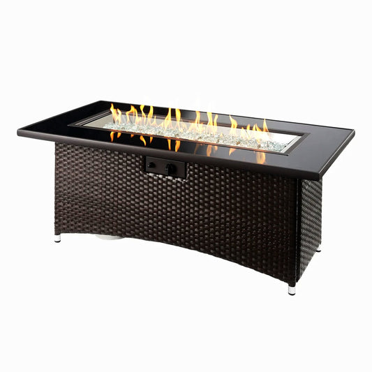 Outdoor Greatroom 59" Balsam Montego Linear Fire Pit Table - MG-1242-BLSM-K