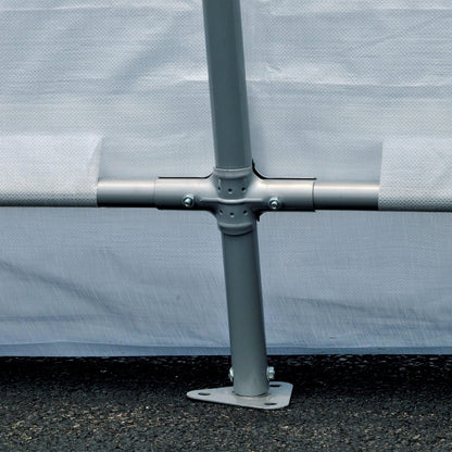 GrowIT 12 x 20 Heavy Duty Round Greenhouse - Clear Cover