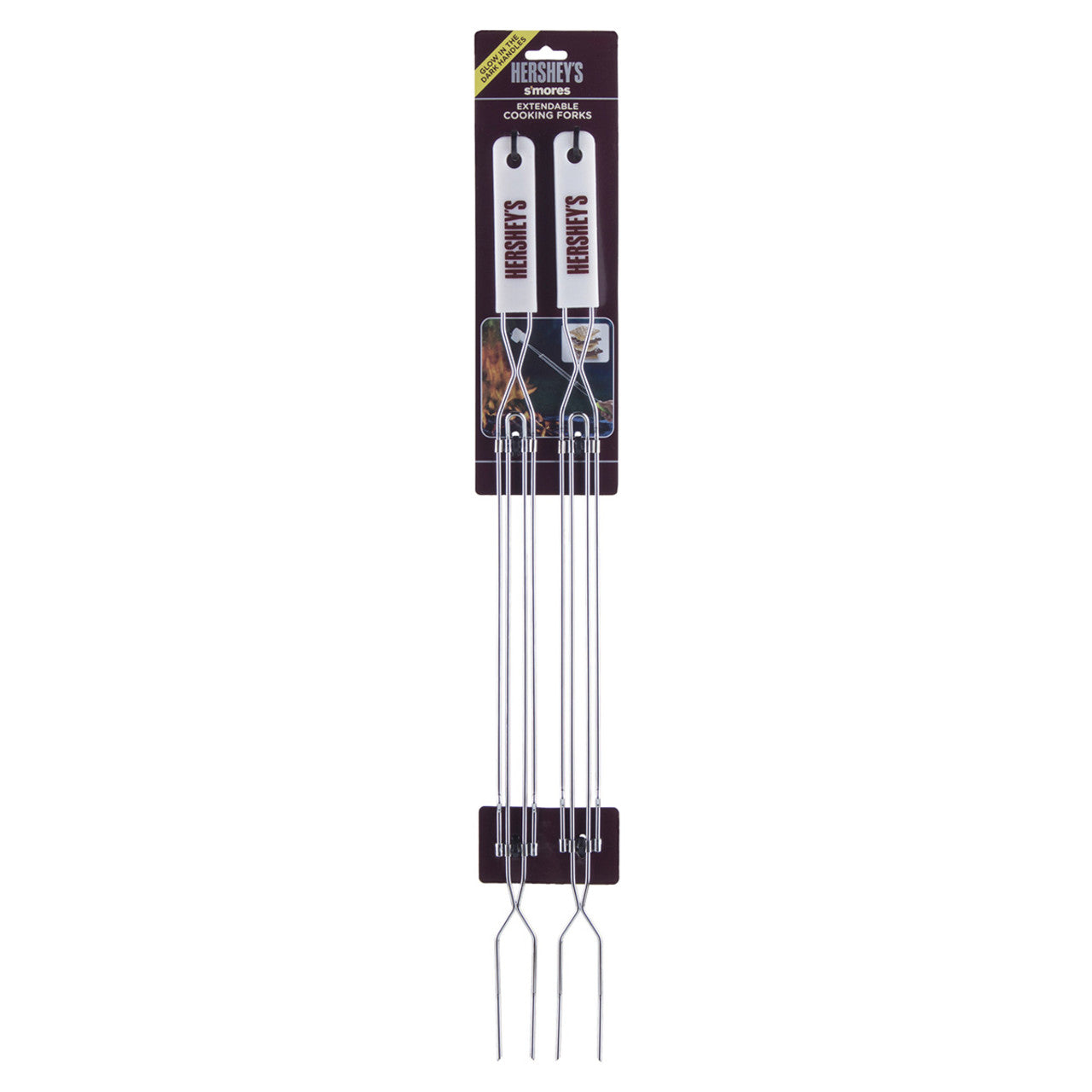 Hershey's Extension Fork w/ Glow In The Dark Handle - 2 Pack