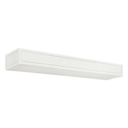 48" Sarah MDF Fireplace Shelf by Pearl Mantels - White Paint Finish