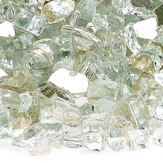 1/4" Platinum Reflective Fireglass-10 lb