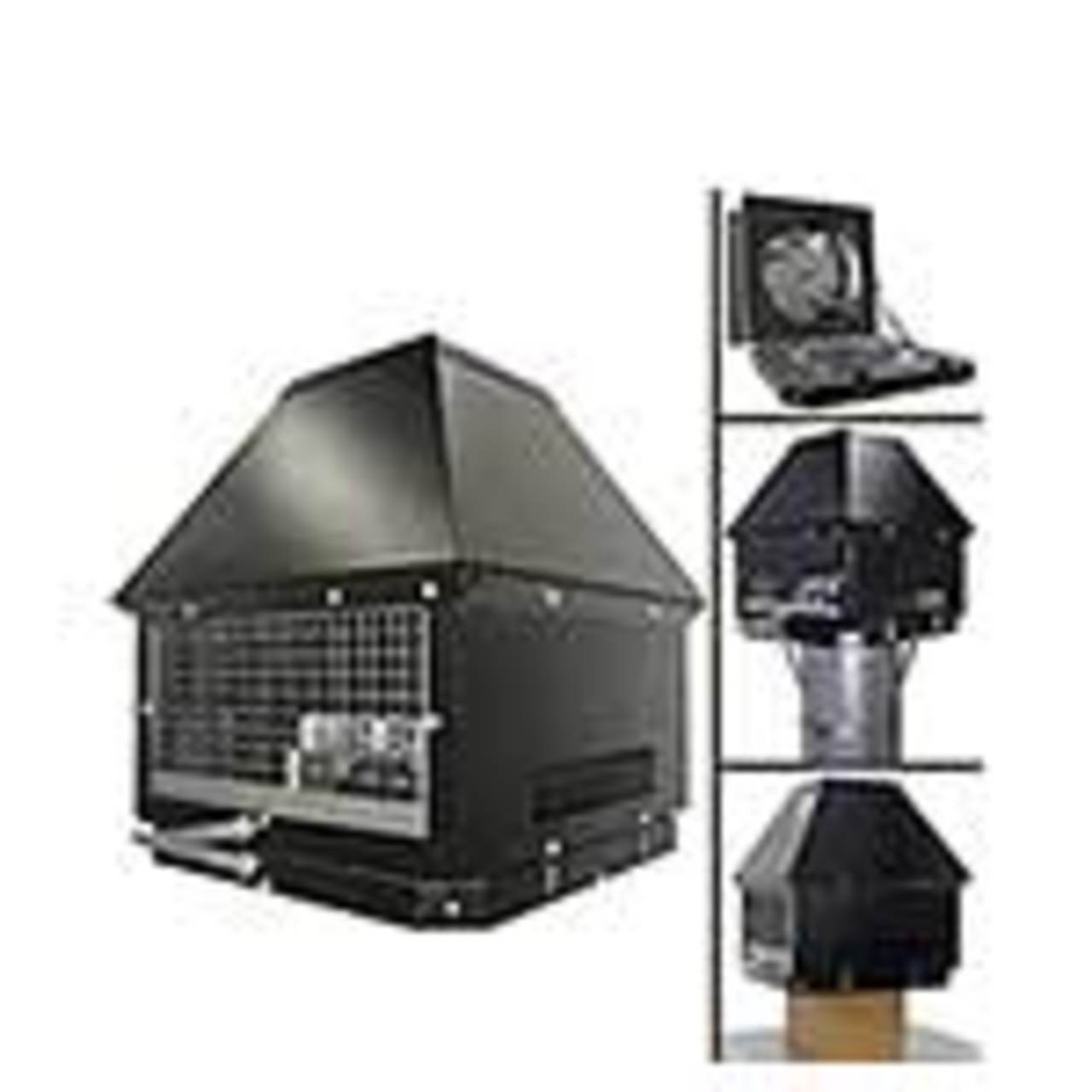 Tjernlund Auto-Draft Rooftop Chimney Fan - RT1500H