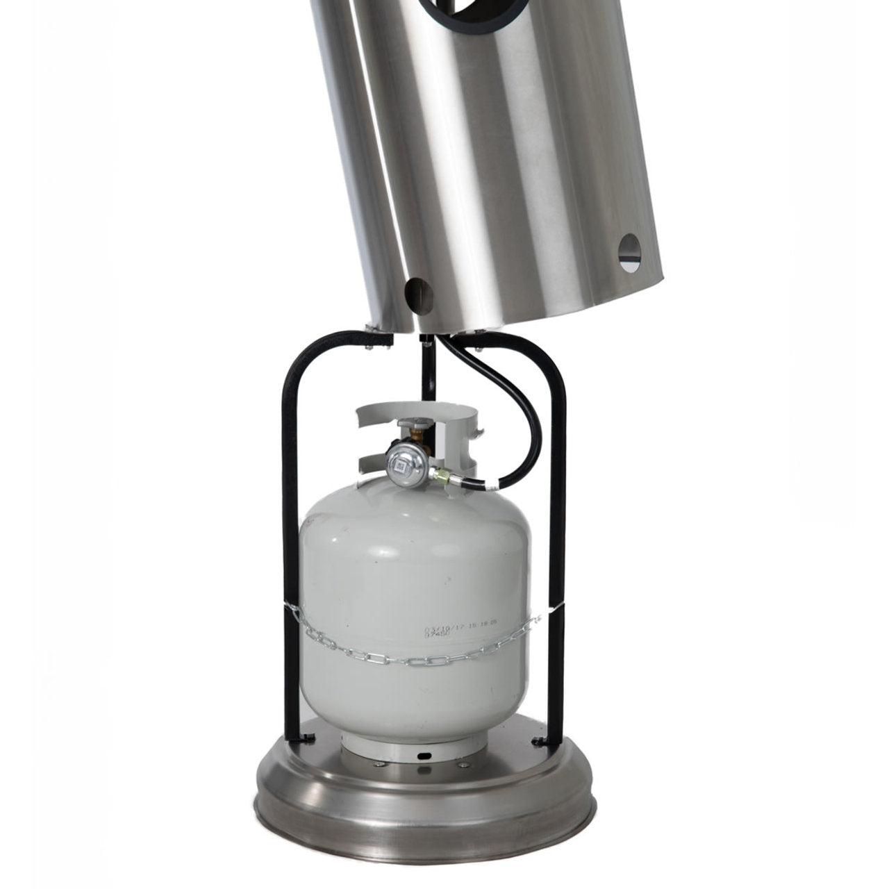 Fire Sense Stainless Steel Patio Heater with LED Table - 65046