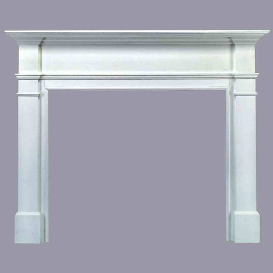 48" Windsor Unfinished Fireplace Surround by Pearl Mantels
