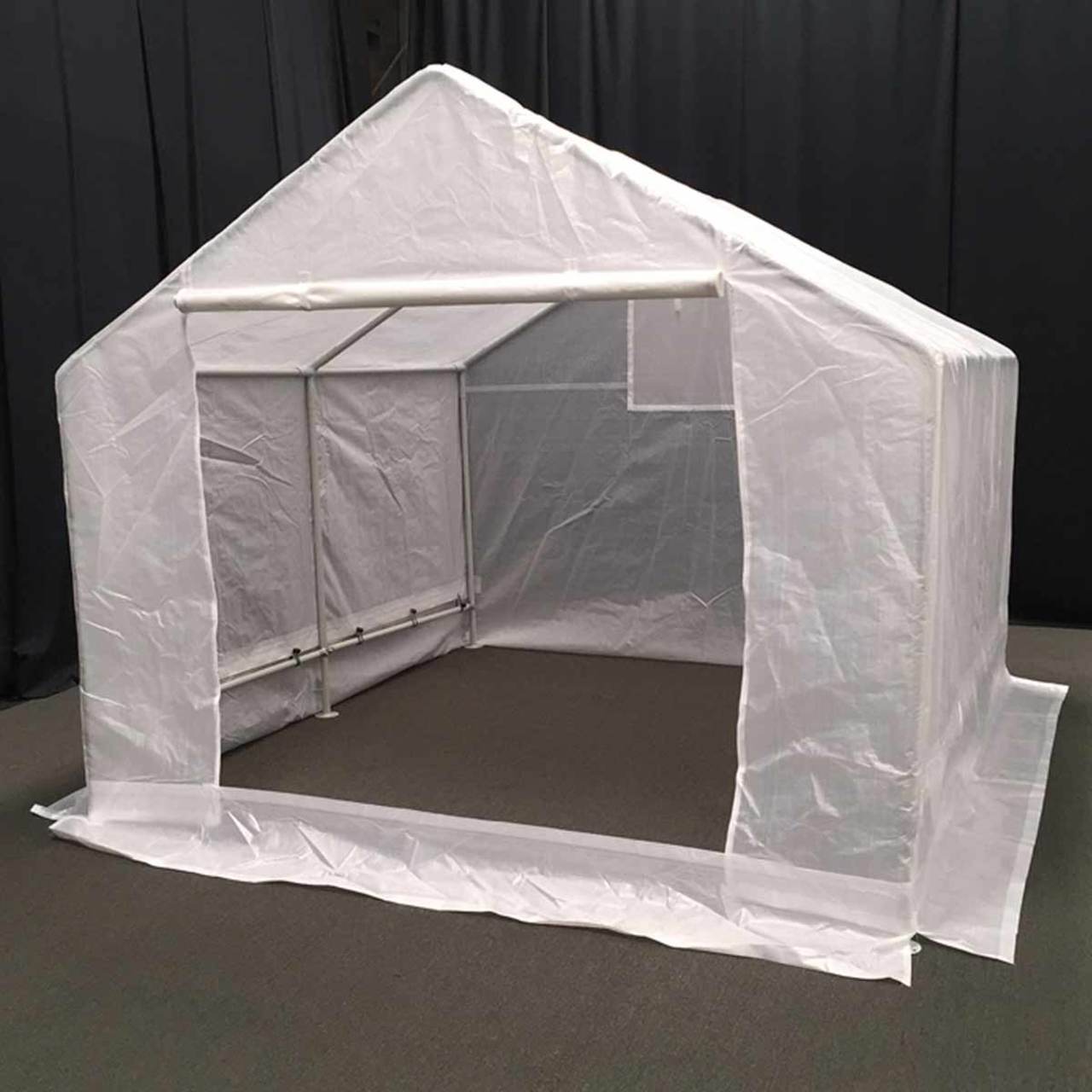 King Canopy 10' x 10' Greenhouse with Green House Clear Cover - GH1010PCS
