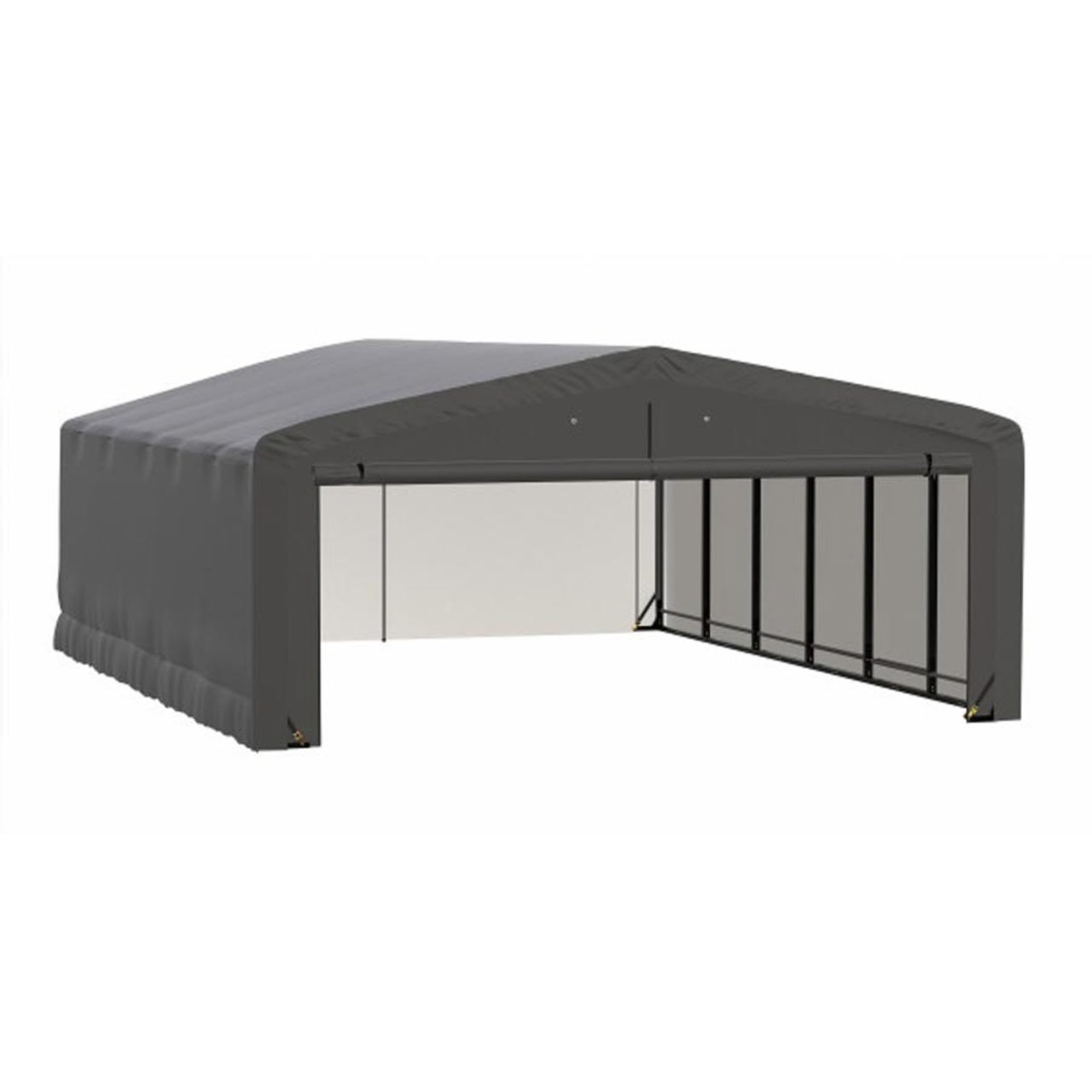 ShelterTube 20' x 27' x 10' Wind & Snow-Load Rated Garage - Gray