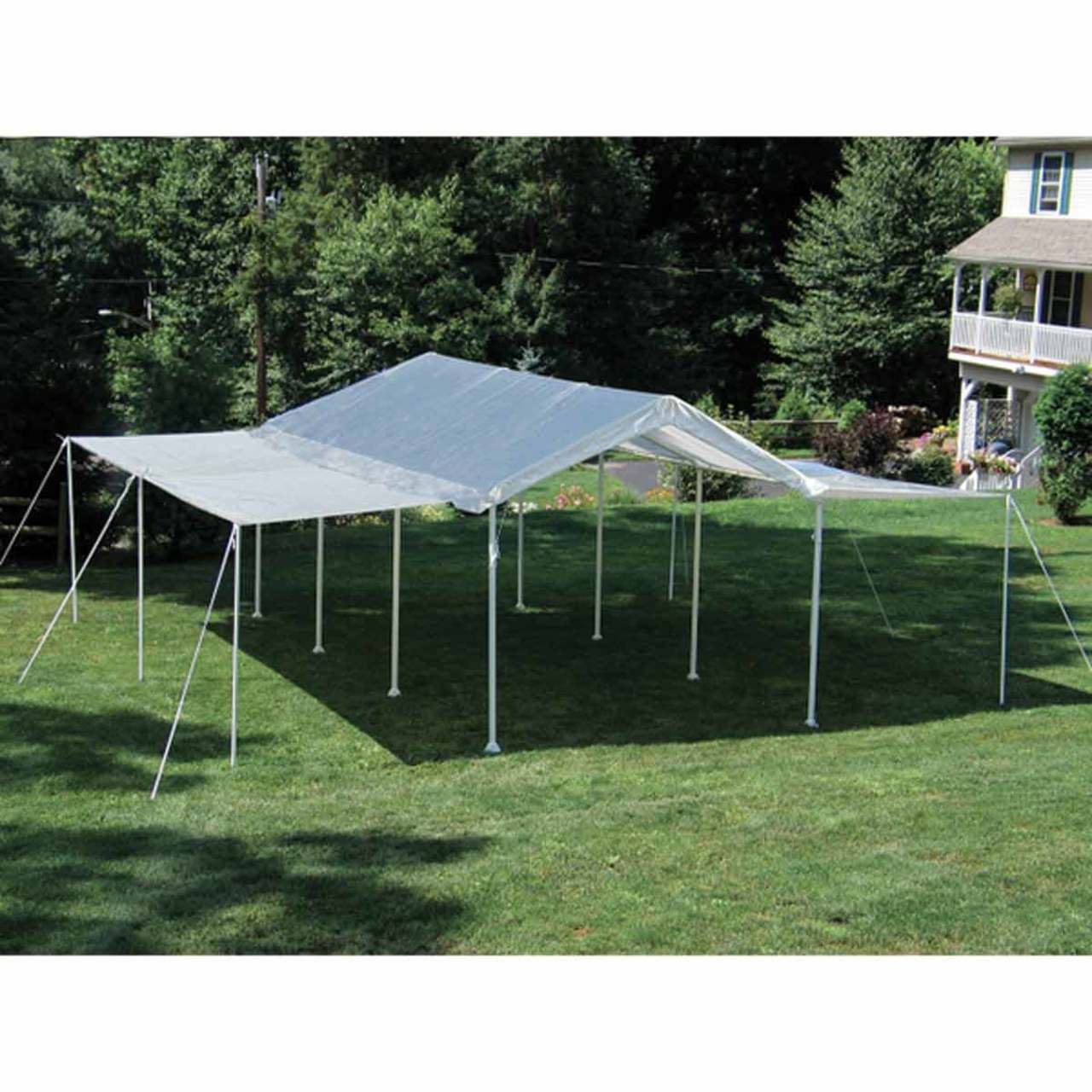 ShelterLogic 10' x 20' Max AP 8-Leg 2-in-1 Deluxe Canopy - 23530