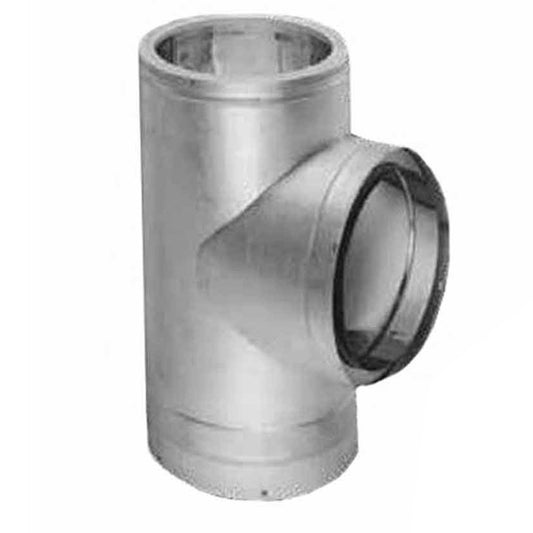 10" DuraTech Galvanized Tee with Cap - 10DT-T