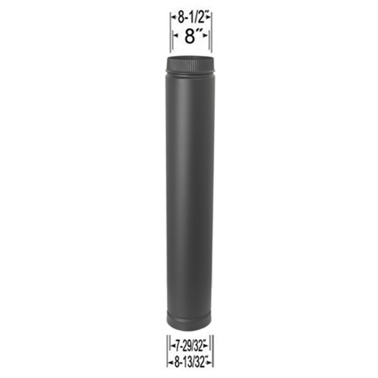 8" DSP 38" to 68" Double Wall Telescoping - 268084