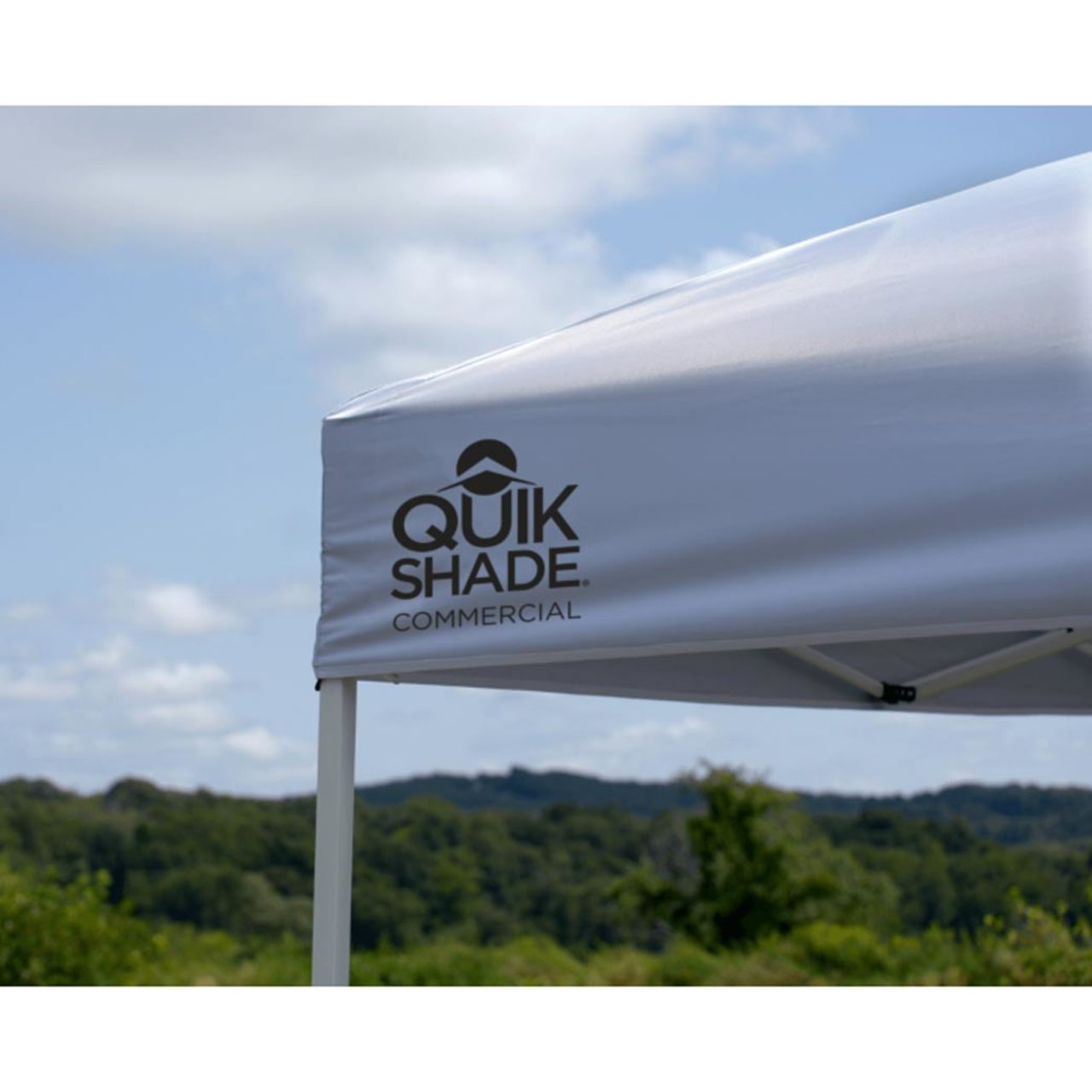 Quik Shade C200 10' x 20' Commercial Pop-Up Canopy in White - 167566DS