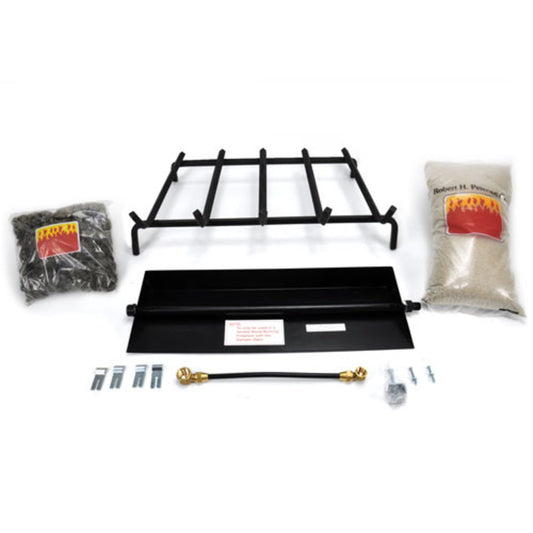 24" Peterson G4 Real Fyre Propane Log Burner System