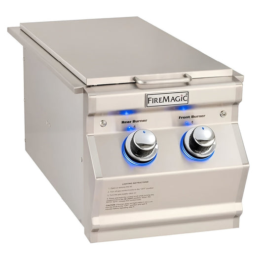 FireMagic Aurora Built-In Double Side Burner - 32817-32817P