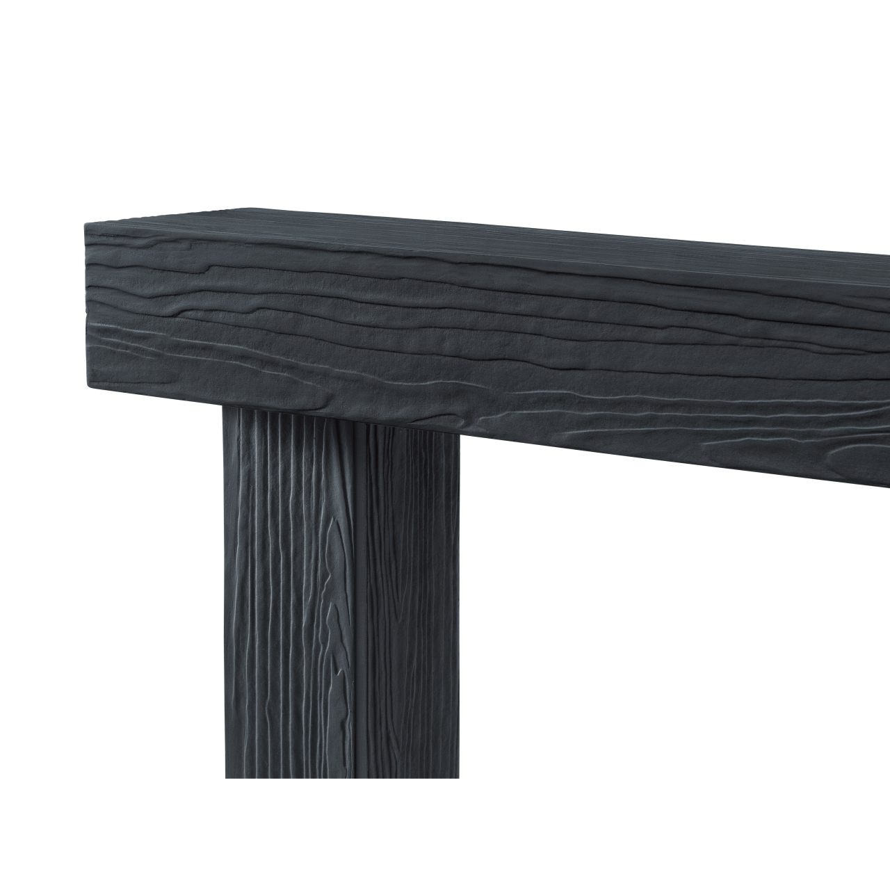 48" Zachary Non-Combustible Fireplace Surround by Pearl Mantels - Pepper Finish