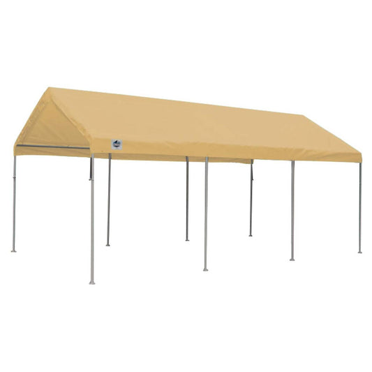 King Canopy  10' x 20' 8-Leg Tan Universal Canopy