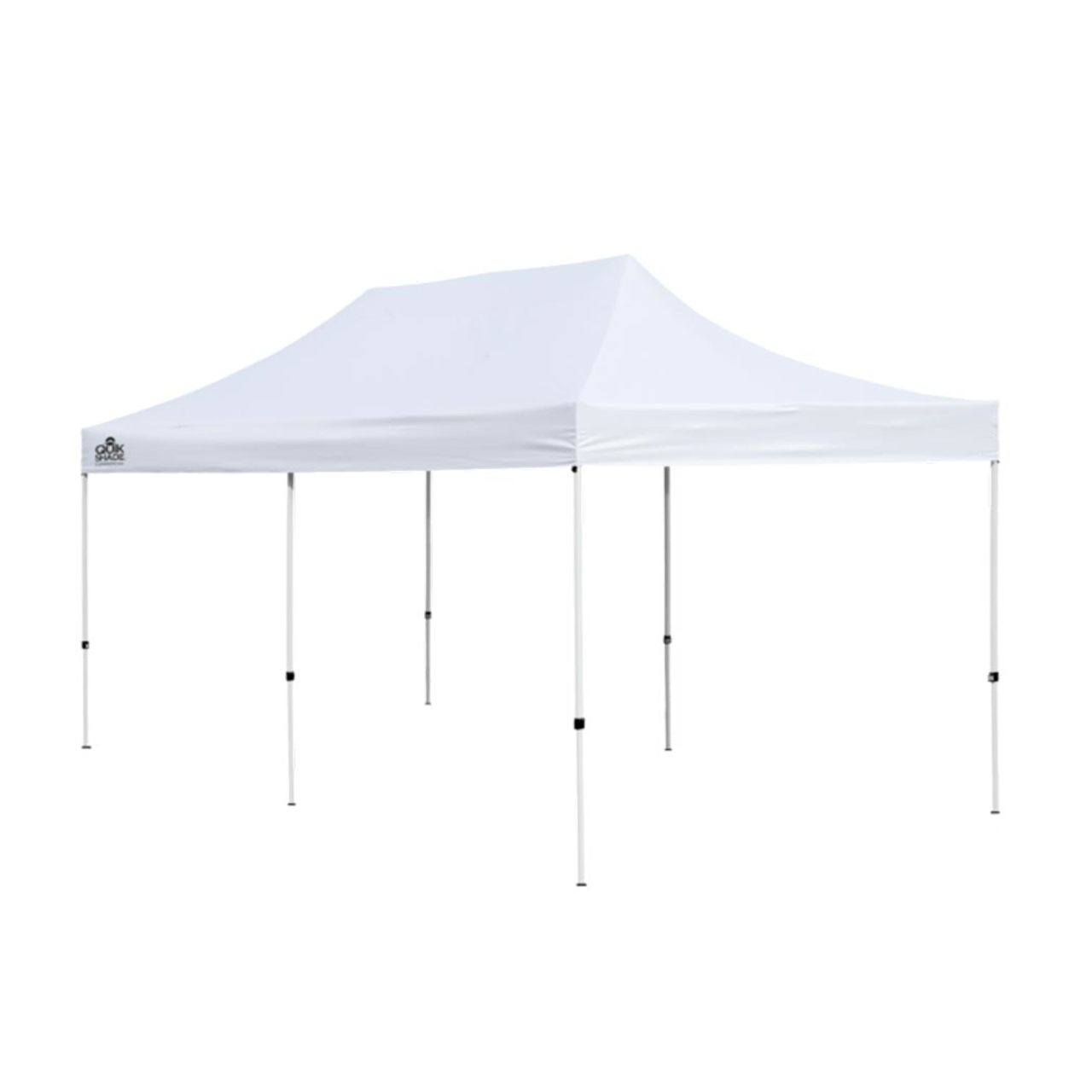 Quik Shade C200 10' x 20' Commercial Pop-Up Canopy in White - 167566DS