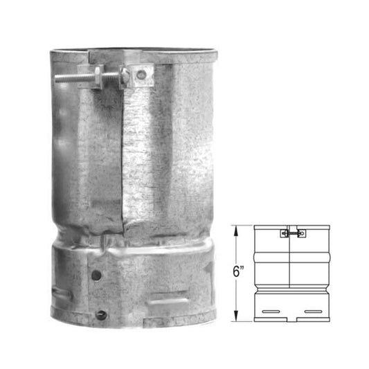 6'' DuraFlexAL Female Flex Adapter - 6DFA-FA