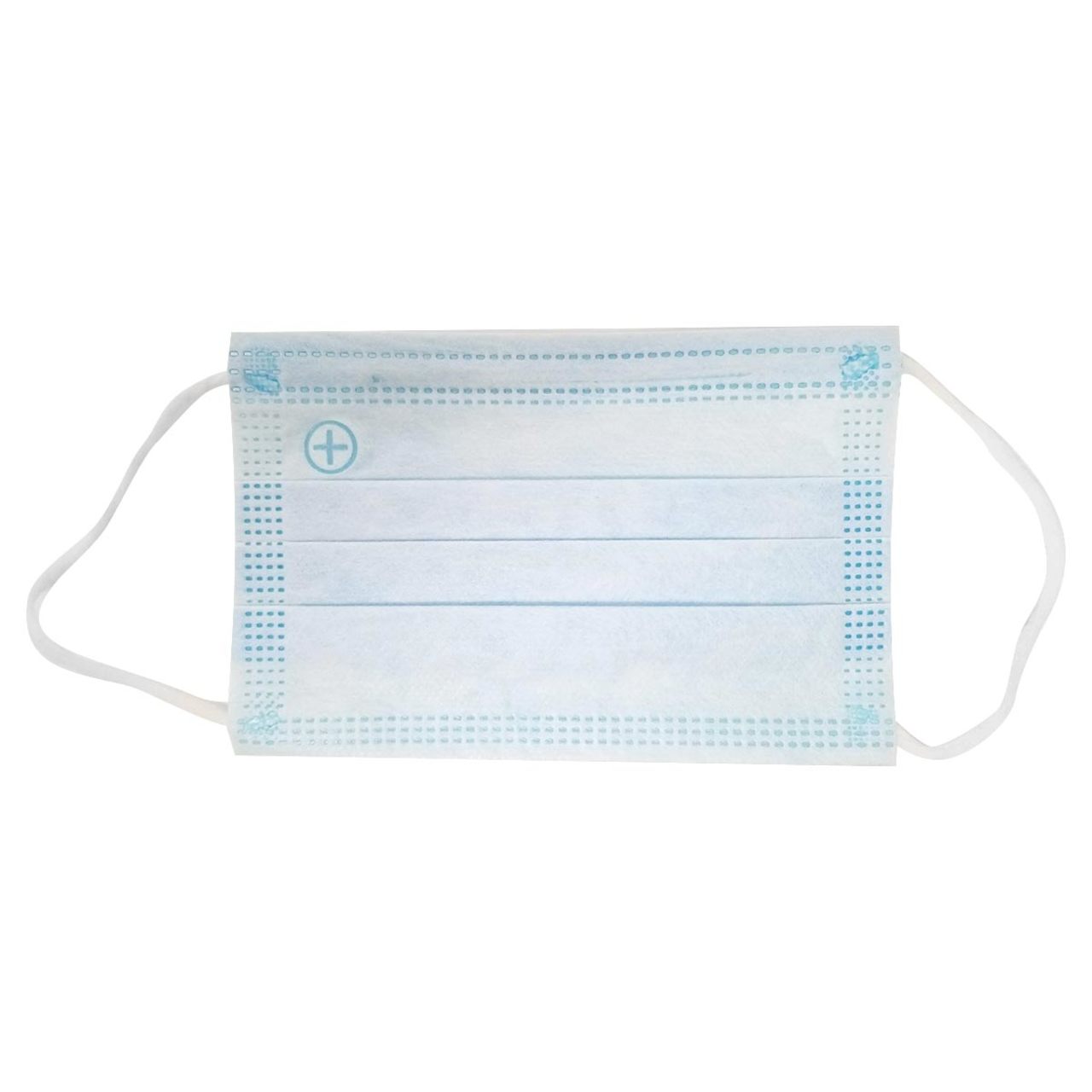 Altor Safety Kids Disposable Face Mask 52212, 3-Ply ASTM Level 2, USA Made, Blue, Box of 50