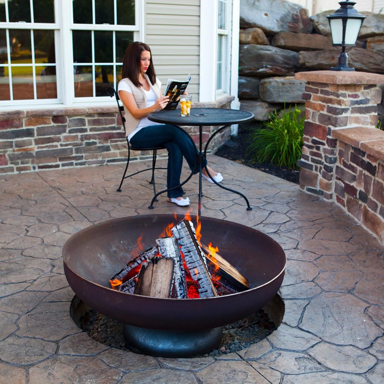 Ohio Flame 24" Patriot Fire Pit