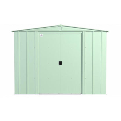 Arrow Classic Steel Storage Shed 8 x 8 Sage Green