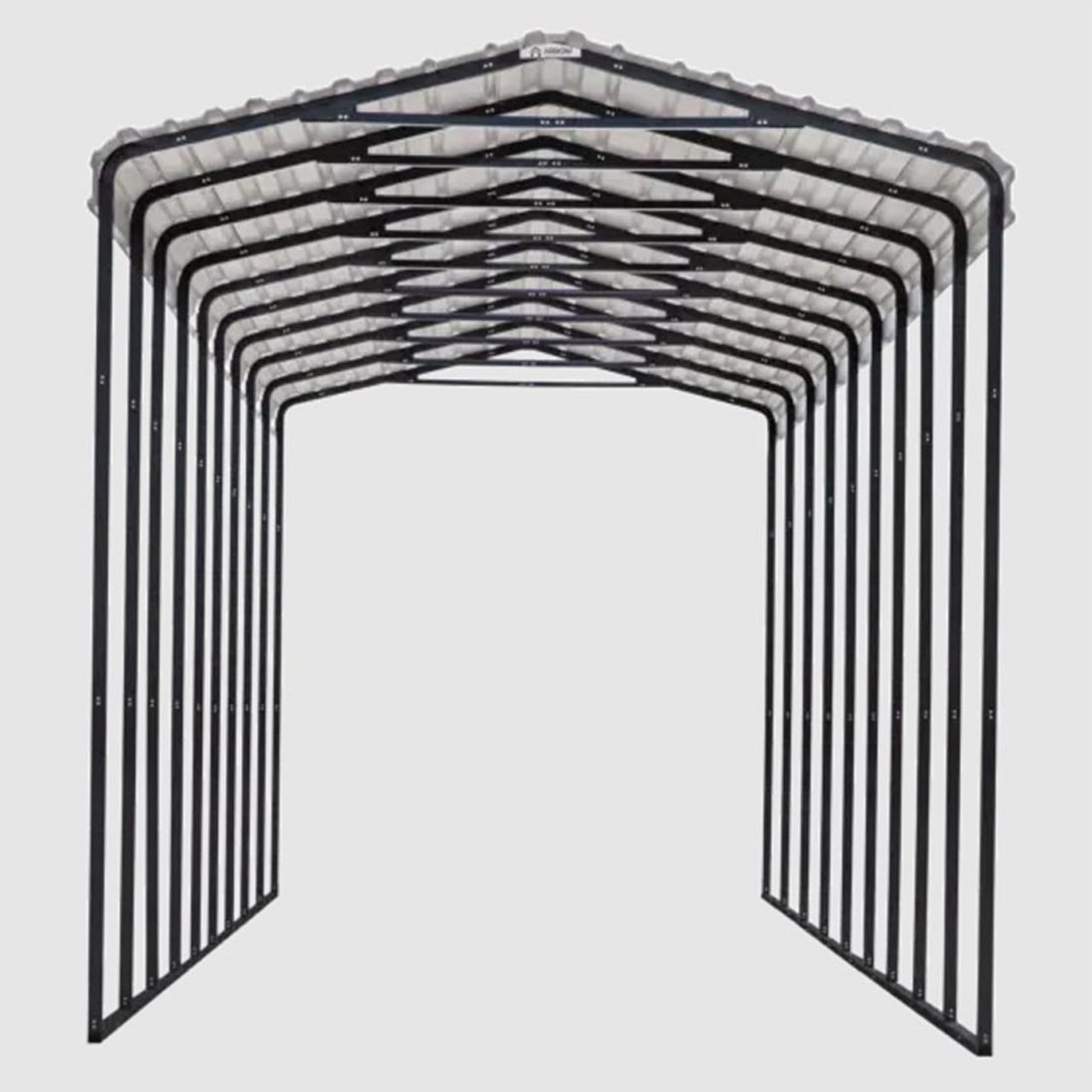 Arrow RV Carport 14 x 42 x 14 Ft. - Charcoal