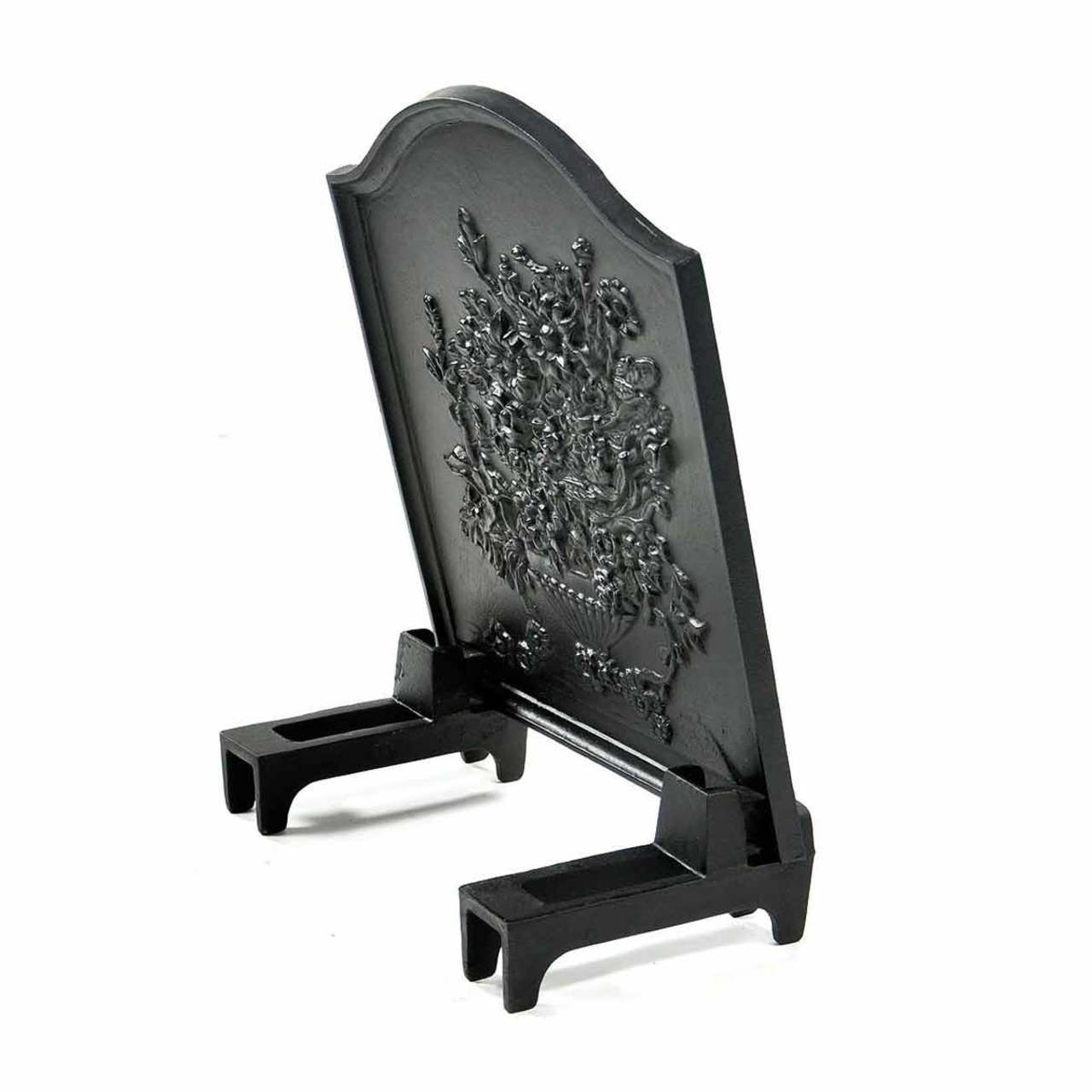 Bouquet Cast Iron Fireback - 20 " H x 17" W