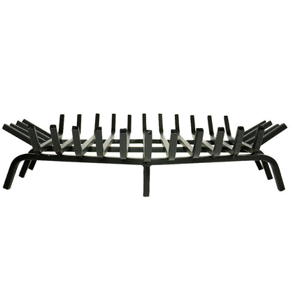 27" Hex Shape Steel Fireplace Grate