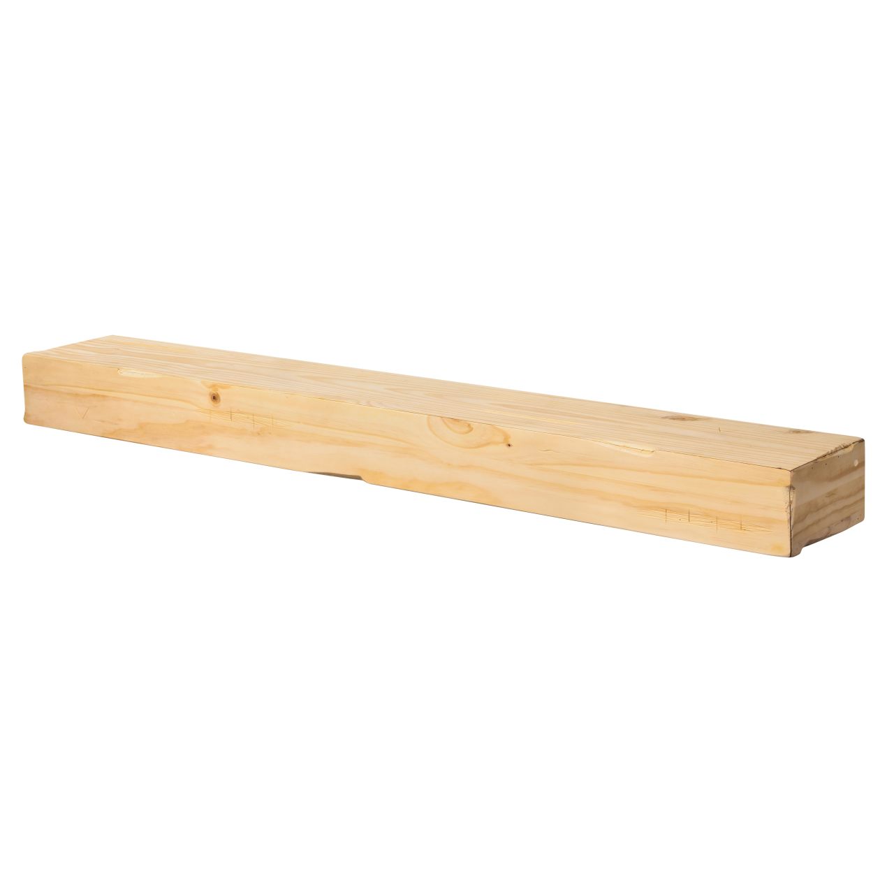 60" Shenandoah Unfinished Fireplace Shelf by Pearl Mantels