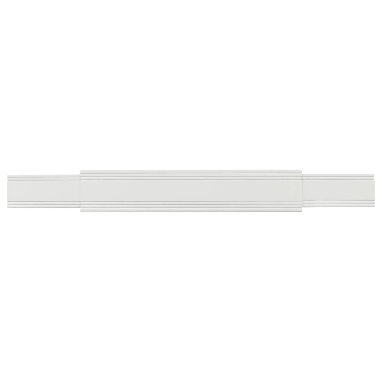 Adjustable Emory Surround Shelf by Pearl Mantels - White