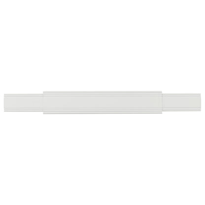 Adjustable Emory Surround Shelf by Pearl Mantels - White
