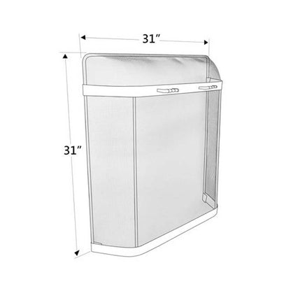 Pilgrim Vintage Iron Spark Guard 31'' x 31''