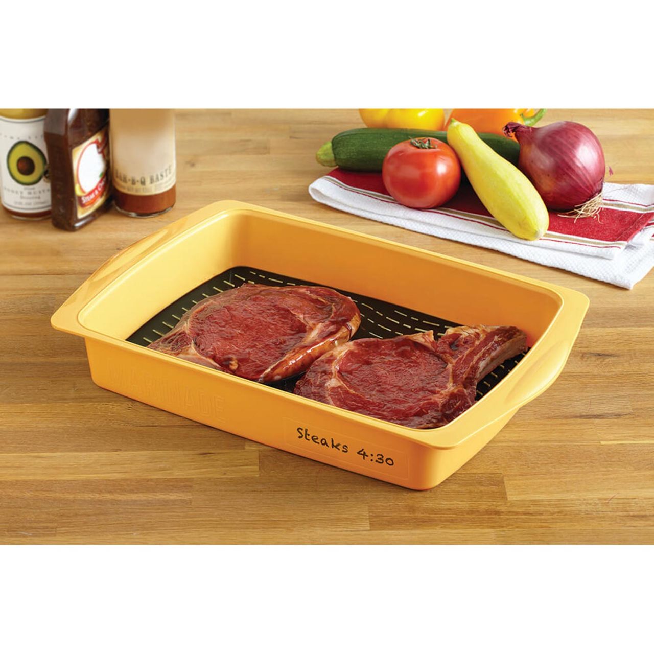 Flip & Flavor Marinade Tray