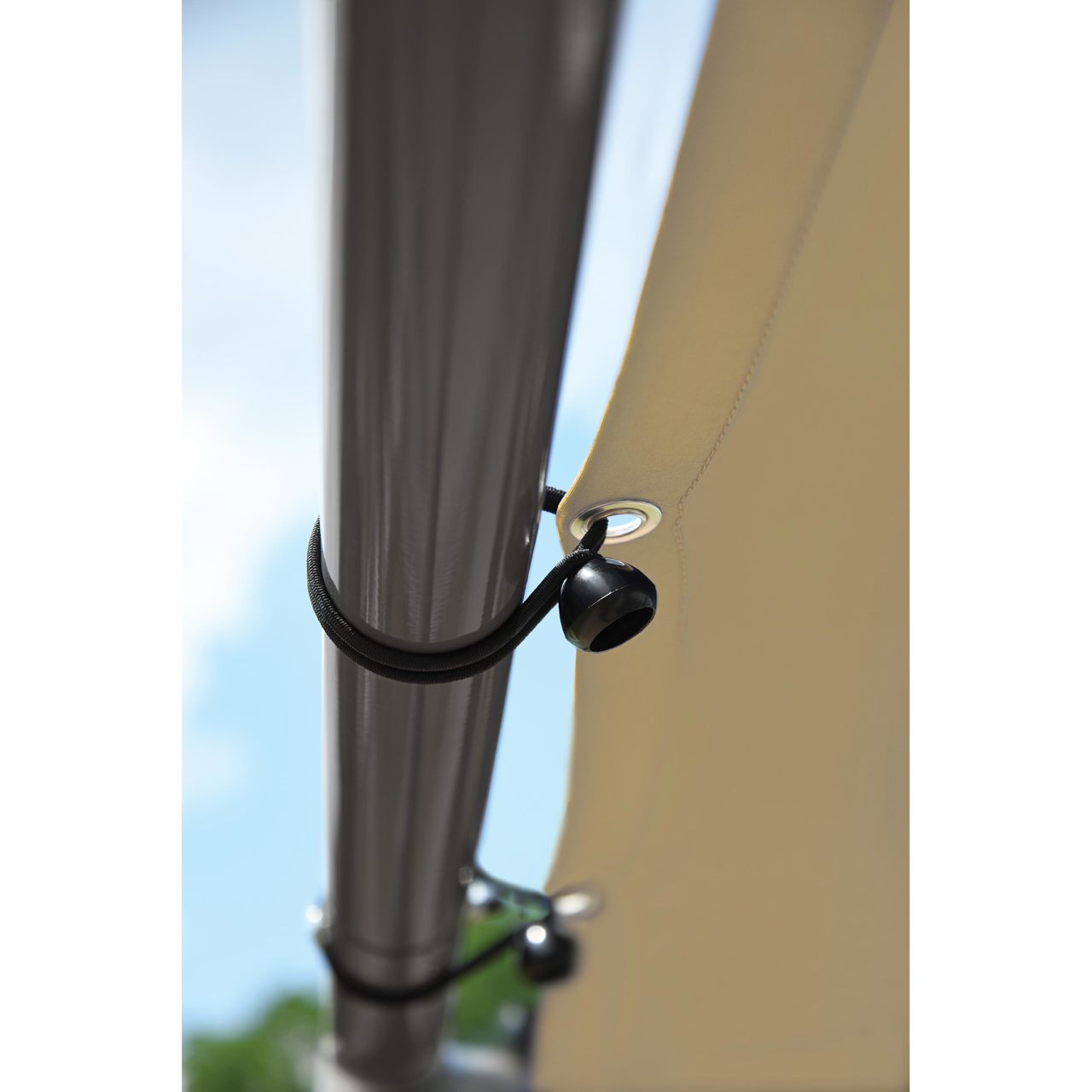 Solano 10' x 6' Gazebo Canopy - Tan