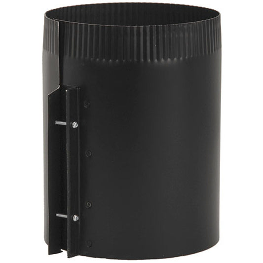 6" 24-Ga. Snap-Lock Black Draw Band Connector