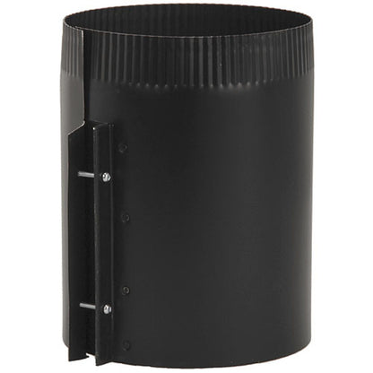 6" 24-Ga. Snap-Lock Black Draw Band Connector