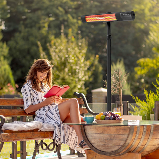 Fire Sense Pole Mounted Electric Patio Heater - 64910