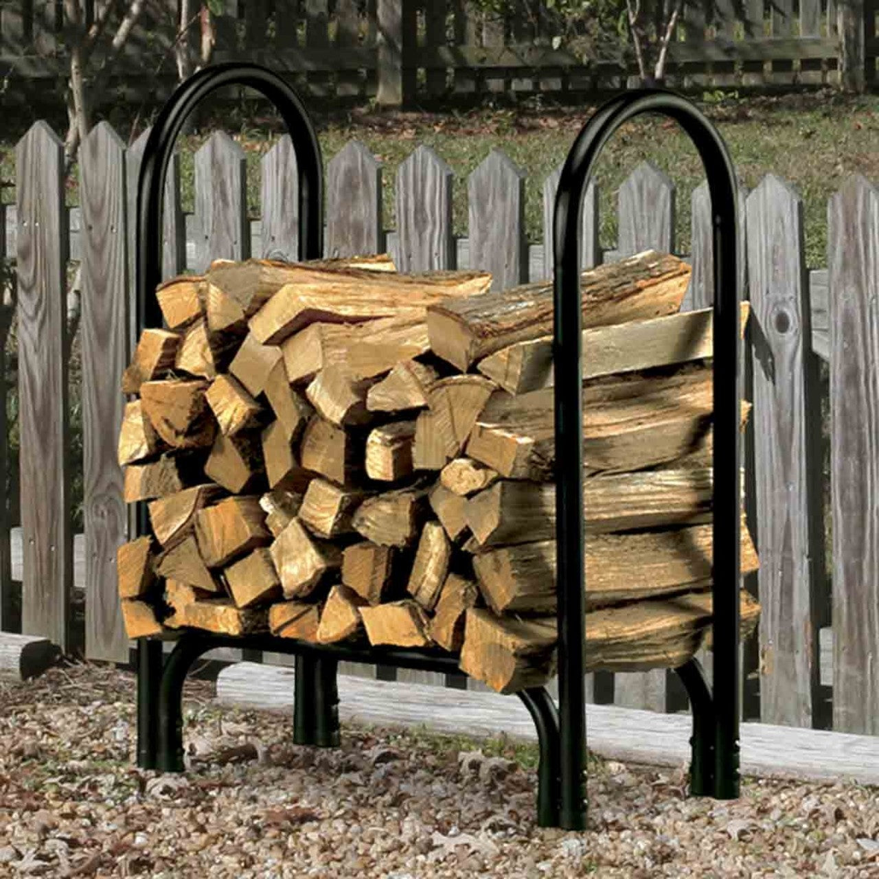 HY-C 28" Black Log Rack